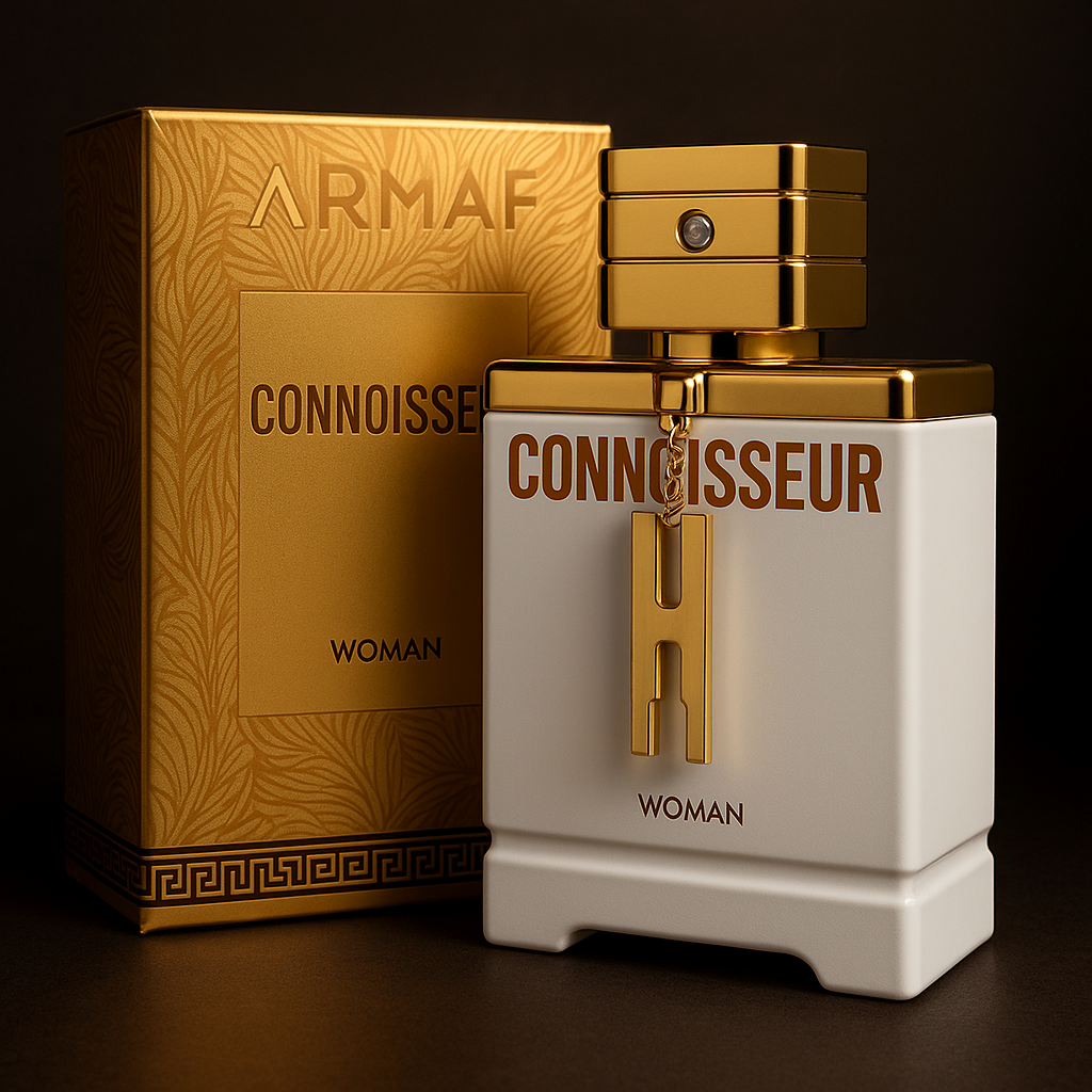 CONNOISSEUR WOMAN – Perfume femenino elegante con flor de azahar y vainilla