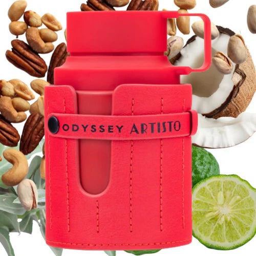 Odyssey Aristo The Red Edition | Perfume Unisex con Notas de Coco, Vainilla y Ámbar – Armaf