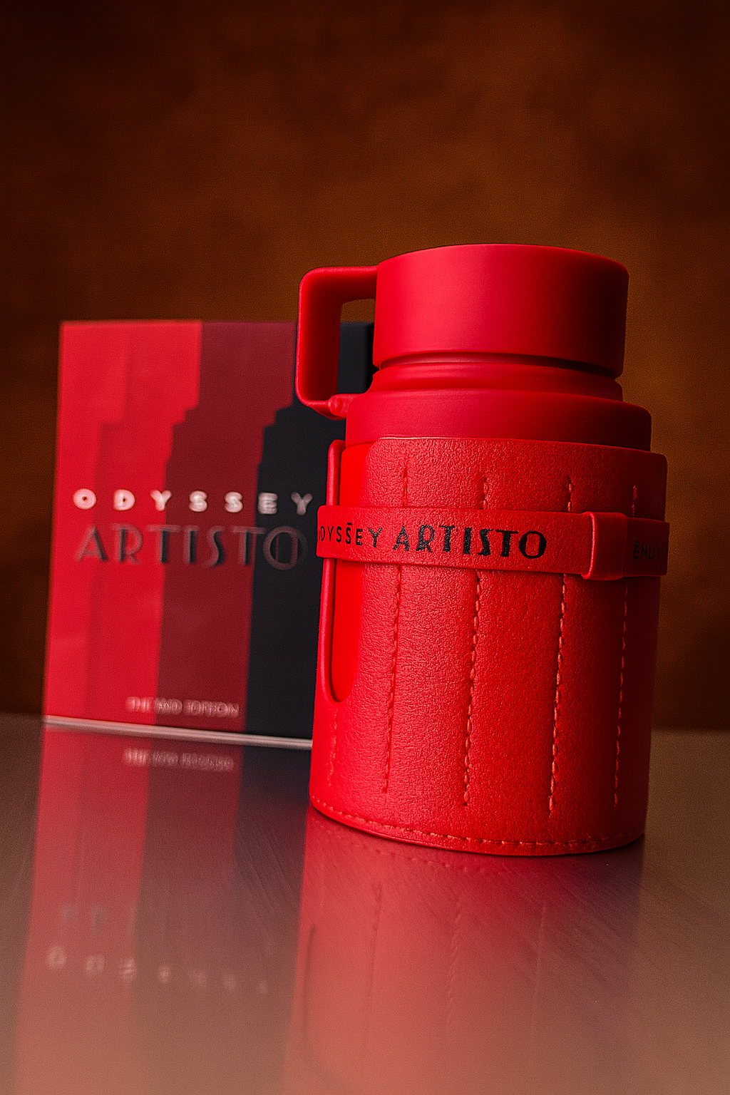 Odyssey Aristo The Red Edition | Perfume Unisex con Notas de Coco, Vainilla y Ámbar – Armaf