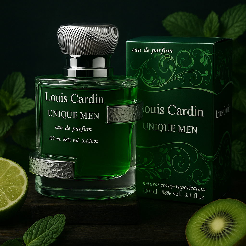 Unique Men – Perfume masculino fresco, elegante e intenso | Louis Cardin