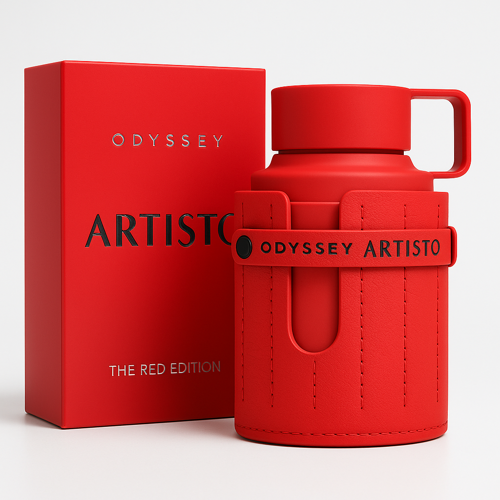 Odyssey Aristo The Red Edition | Perfume Unisex con Notas de Coco, Vainilla y Ámbar – Armaf