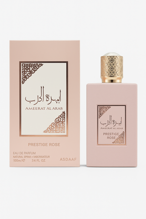 Ameerat Al Arab Rosa Prestige – Perfume Árabe para Mujer | Fragancia Floral Suave y Duradera