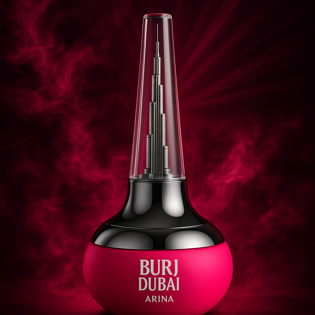 Burj Dubai – Perfume árabe unisex con oud, cuero e incienso inspirado en Dubái