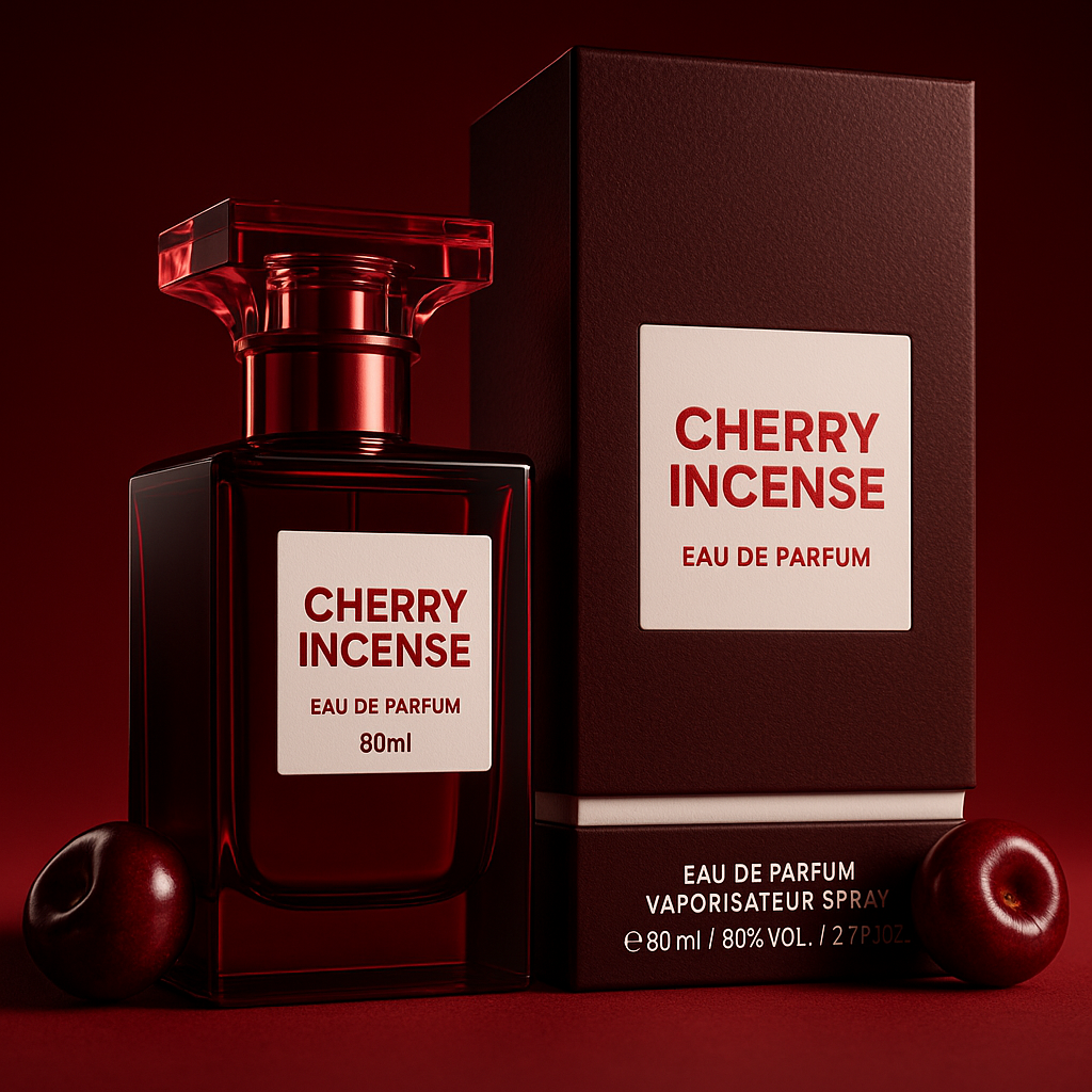 Cherry Incense – Perfume unisex con cereza negra, incienso y oud