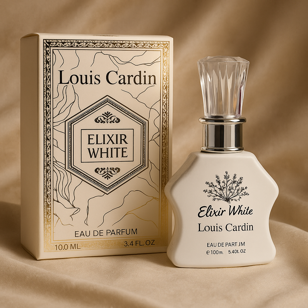 Elixir White – Perfume femenino elegante, limpio y atemporal | Louis Cardin