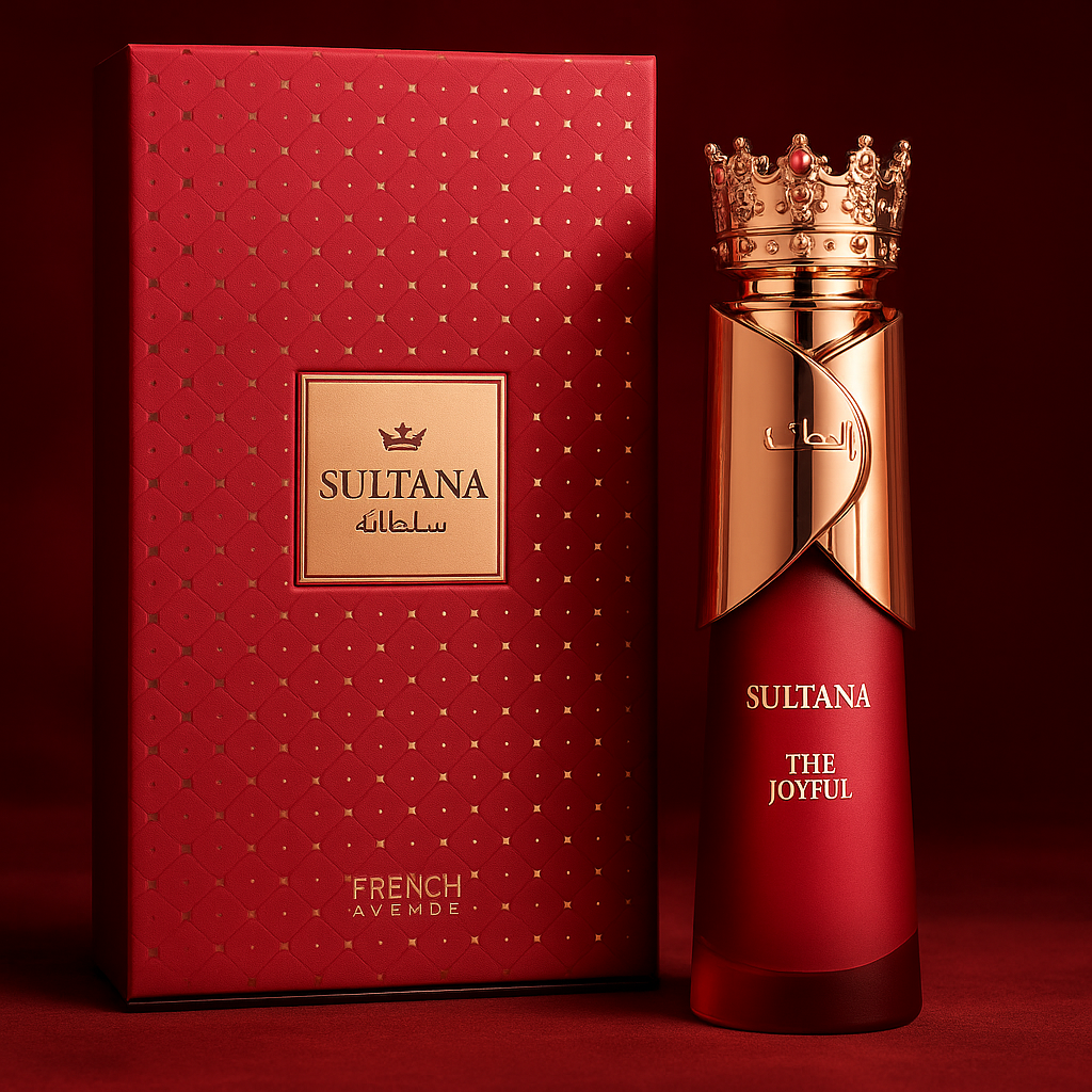 Sultana – Perfume femenino oriental floral con oud, vainilla y rosa