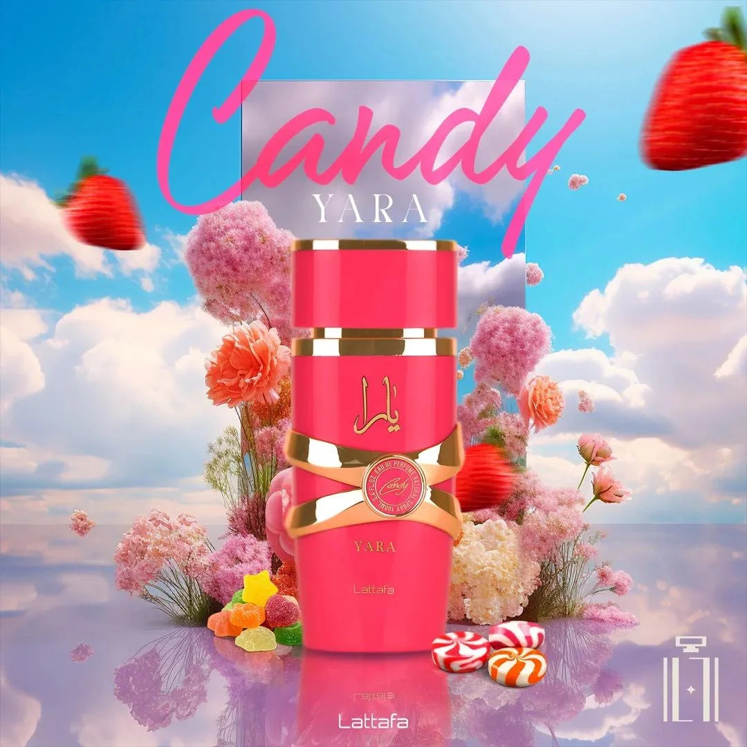 Yara Candy – Perfume dulce, juvenil y adictivo | Lattafa