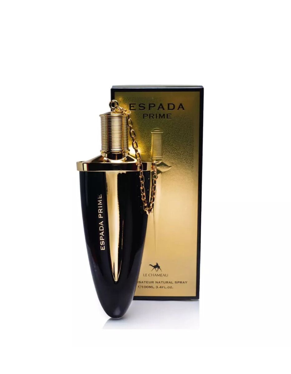 Espada Prime – Perfume masculino intenso y sofisticado con cuero, ámbar y especias