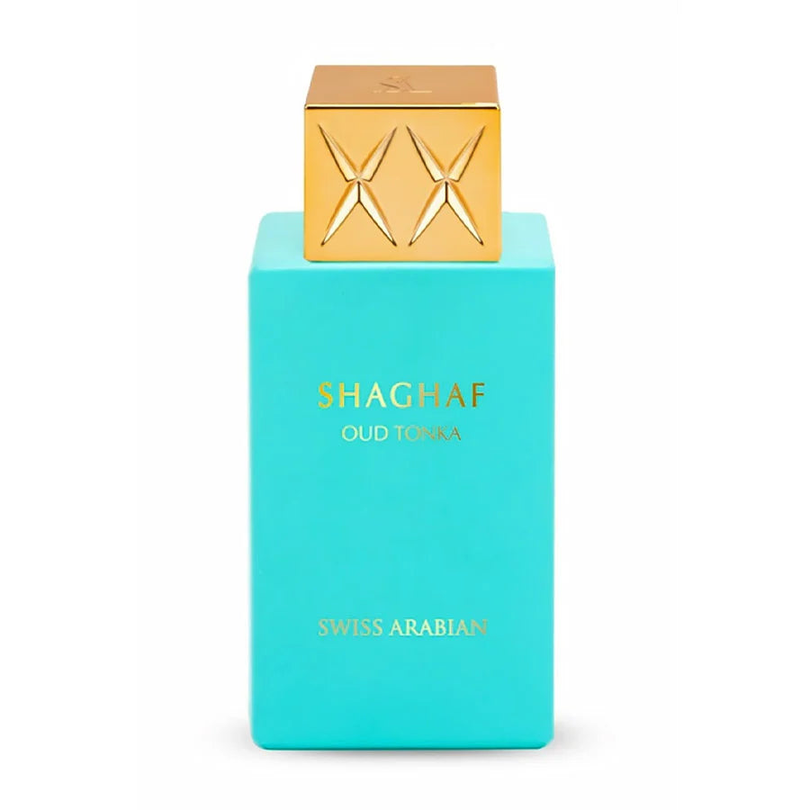 Shaghaf Oud Tonka – Perfume unisex con oud, haba tonka y especias orientales